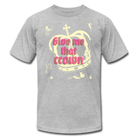 Crown Snatcher Tee - heather gray