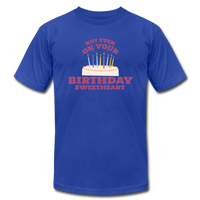 Birthday Tee - royal blue