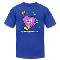 Love Yourself Tee - royal blue