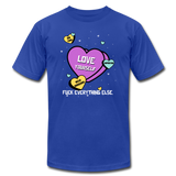 Love Yourself Tee - royal blue