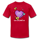 Love Yourself Tee - red