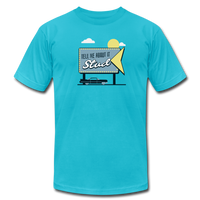 Tell Me About It, Stud Tee - turquoise